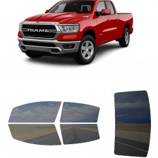 לרכב RAM 1500 Big Horn 2022 ציפוי חלונות שחורים רב פעמי סיליקון לחלונות קדמיים, אחוריים ולחלון האחורי