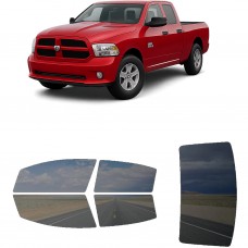 לרכב Ram 1500Classic PU 2012 ציפוי חלונות שחורים רב פעמי סיליקון לחלונות קדמיים, אחוריים ולחלון האחורי