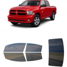 לרכב Ram 1500Classic PU 2019 ציפוי חלונות שחורים רב פעמי סיליקון לחלונות קדמיים, אחוריים ולחלון האחורי