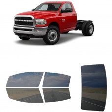 לרכב Ram 4500 Two-door 2019 ציפוי חלונות שחורים רב פעמי סיליקון לחלונות קדמיים, אחוריים ולחלון האחורי