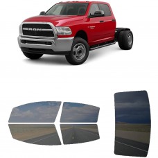 לרכב Ram 5500 Four-door 2017 ציפוי חלונות שחורים רב פעמי סיליקון לחלונות קדמיים, אחוריים ולחלון האחורי