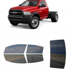 לרכב Ram 5500 Two-door 2018 ציפוי חלונות שחורים רב פעמי סיליקון לחלונות קדמיים, אחוריים ולחלון האחורי