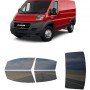 לרכב Ram Promaster 2014 ציפוי חלונות שחורים רב פעמי סיליקון לחלונות קדמיים, אחוריים ולחלון האחורי