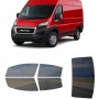 לרכב RAM Promaster 2022 ציפוי חלונות שחורים רב פעמי סיליקון לחלונות קדמיים, אחוריים ולחלון האחורי