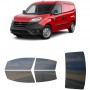 לרכב Ram ProMaster City Promaster 2014 ציפוי חלונות שחורים רב פעמי סיליקון לחלונות קדמיים, אחוריים ולחלון האחורי