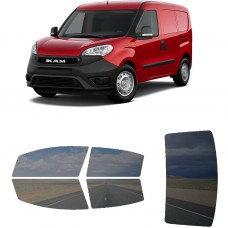 לרכב Ram ProMaster City Promaster 2021 ציפוי חלונות שחורים רב פעמי סיליקון לחלונות קדמיים, אחוריים ולחלון האחורי