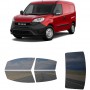 לרכב Ram ProMaster City Promaster 2021 ציפוי חלונות שחורים רב פעמי סיליקון לחלונות קדמיים, אחוריים ולחלון האחורי