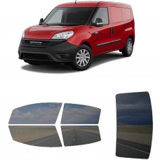 לרכב Ram ProMaster City PromasterCity 2015 ציפוי חלונות שחורים רב פעמי סיליקון לחלונות קדמיים, אחוריים ולחלון האחורי