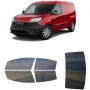 לרכב Ram ProMaster City PromasterCity 2015 ציפוי חלונות שחורים רב פעמי סיליקון לחלונות קדמיים, אחוריים ולחלון האחורי