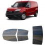 לרכב Ram ProMaster City PromasterCity 2021 ציפוי חלונות שחורים רב פעמי סיליקון לחלונות קדמיים, אחוריים ולחלון האחורי