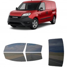 לרכב RAM Promaster City Tradesman SLT 2021 ציפוי חלונות שחורים רב פעמי סיליקון לחלונות קדמיים, אחוריים ולחלון האחורי