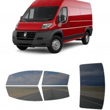 לרכב Ram ProMaster150025003500 Van 2014 ציפוי חלונות שחורים רב פעמי סיליקון לחלונות קדמיים, אחוריים ולחלון האחורי