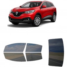 לרכב Renault Kadjar 2015 ציפוי חלונות שחורים רב פעמי סיליקון לחלונות קדמיים, אחוריים ולחלון האחורי