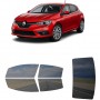 לרכב Renault Megane 2016 ציפוי חלונות שחורים רב פעמי סיליקון לחלונות קדמיים, אחוריים ולחלון האחורי