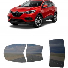 לרכב Renault R1T 2020 ציפוי חלונות שחורים רב פעמי סיליקון לחלונות קדמיים, אחוריים ולחלון האחורי