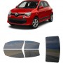 לרכב Renault Twingo 2014 ציפוי חלונות שחורים רב פעמי סיליקון לחלונות קדמיים, אחוריים ולחלון האחורי