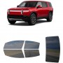 לרכב Rivian R1S SUV 2022 ציפוי חלונות שחורים רב פעמי סיליקון לחלונות קדמיים, אחוריים ולחלון האחורי