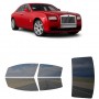 לרכב Rolls Royce Ghost Sedan 2010 ציפוי חלונות שחורים רב פעמי סיליקון לחלונות קדמיים, אחוריים ולחלון האחורי