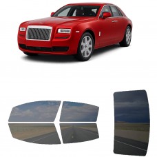 לרכב Rolls Royce Ghost SWB 2015 ציפוי חלונות שחורים רב פעמי סיליקון לחלונות קדמיים, אחוריים ולחלון האחורי