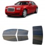 לרכב Rolls Royce Ghost SWB 2015 ציפוי חלונות שחורים רב פעמי סיליקון לחלונות קדמיים, אחוריים ולחלון האחורי