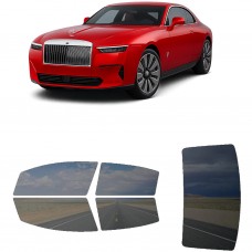 לרכב Rolls Royce Spectre 2024 ציפוי חלונות שחורים רב פעמי סיליקון לחלונות קדמיים, אחוריים ולחלון האחורי