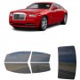 לרכב Rolls Royce Wraith Two-door Coupe 2014 ציפוי חלונות שחורים רב פעמי סיליקון לחלונות קדמיים, אחוריים ולחלון האחורי
