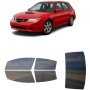 לרכב Saab 9-2 Station Wagon 2005 ציפוי חלונות שחורים רב פעמי סיליקון לחלונות קדמיים, אחוריים ולחלון האחורי