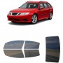 לרכב Saab 9-3 Station Wagon 2006 ציפוי חלונות שחורים רב פעמי סיליקון לחלונות קדמיים, אחוריים ולחלון האחורי