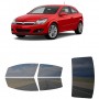 לרכב Saturn Astra TwodoorHatchback 2008 ציפוי חלונות שחורים רב פעמי סיליקון לחלונות קדמיים, אחוריים ולחלון האחורי
