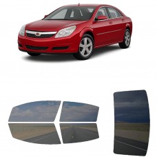 לרכב Saturn Aura Sedan 2007 ציפוי חלונות שחורים רב פעמי סיליקון לחלונות קדמיים, אחוריים ולחלון האחורי
