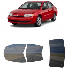 לרכב Saturn ION Sedan 2003 ציפוי חלונות שחורים רב פעמי סיליקון לחלונות קדמיים, אחוריים ולחלון האחורי