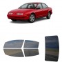 לרכב Saturn SL Sedan 1996 ציפוי חלונות שחורים רב פעמי סיליקון לחלונות קדמיים, אחוריים ולחלון האחורי