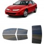 לרכב Saturn S-Series Three-door Coupe 1999 ציפוי חלונות שחורים רב פעמי סיליקון לחלונות קדמיים, אחוריים ולחלון האחורי