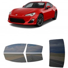 לרכב Scion FR-S Two-door Coupe 2013 ציפוי חלונות שחורים רב פעמי סיליקון לחלונות קדמיים, אחוריים ולחלון האחורי