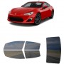 לרכב Scion FR-S Two-door Coupe 2013 ציפוי חלונות שחורים רב פעמי סיליקון לחלונות קדמיים, אחוריים ולחלון האחורי