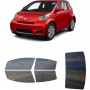 לרכב Scion iQ Hatchback 2012 ציפוי חלונות שחורים רב פעמי סיליקון לחלונות קדמיים, אחוריים ולחלון האחורי
