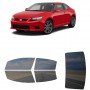 לרכב Scion tC Two-door Coupe 2011 ציפוי חלונות שחורים רב פעמי סיליקון לחלונות קדמיים, אחוריים ולחלון האחורי