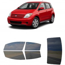 לרכב Scion xA Hatchback 2004 ציפוי חלונות שחורים רב פעמי סיליקון לחלונות קדמיים, אחוריים ולחלון האחורי
