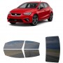 לרכב Seat Ibiza FR 2021 ציפוי חלונות שחורים רב פעמי סיליקון לחלונות קדמיים, אחוריים ולחלון האחורי