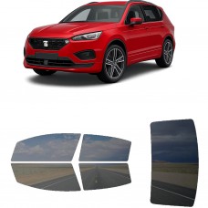 לרכב Seat Tarraco FR 2021 ציפוי חלונות שחורים רב פעמי סיליקון לחלונות קדמיים, אחוריים ולחלון האחורי