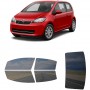 לרכב Skoda Citigo Three-door 2012 ציפוי חלונות שחורים רב פעמי סיליקון לחלונות קדמיים, אחוריים ולחלון האחורי