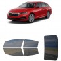 לרכב Skoda Octavia Touring 2021 ציפוי חלונות שחורים רב פעמי סיליקון לחלונות קדמיים, אחוריים ולחלון האחורי