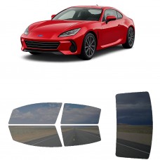 לרכב Subaru BRZ 2022 ציפוי חלונות שחורים רב פעמי סיליקון לחלונות קדמיים, אחוריים ולחלון האחורי