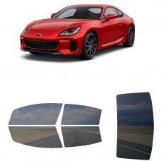 לרכב Subaru BRZ Two-door Coupe 2022 ציפוי חלונות שחורים רב פעמי סיליקון לחלונות קדמיים, אחוריים ולחלון האחורי