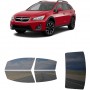 לרכב Subaru Crosstrek(US) 2016 ציפוי חלונות שחורים רב פעמי סיליקון לחלונות קדמיים, אחוריים ולחלון האחורי