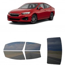 לרכב Subaru Impreza 2017 ציפוי חלונות שחורים רב פעמי סיליקון לחלונות קדמיים, אחוריים ולחלון האחורי