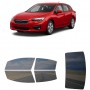 לרכב Subaru Impreza Hatchback 2017 ציפוי חלונות שחורים רב פעמי סיליקון לחלונות קדמיים, אחוריים ולחלון האחורי
