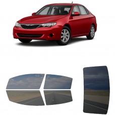 לרכב Subaru Impreza Sedan 2008 ציפוי חלונות שחורים רב פעמי סיליקון לחלונות קדמיים, אחוריים ולחלון האחורי