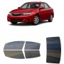 לרכב Subaru Impreza Sedan 2008 ציפוי חלונות שחורים רב פעמי סיליקון לחלונות קדמיים, אחוריים ולחלון האחורי