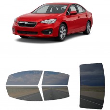לרכב Subaru Impreza Sedan 2017 ציפוי חלונות שחורים רב פעמי סיליקון לחלונות קדמיים, אחוריים ולחלון האחורי